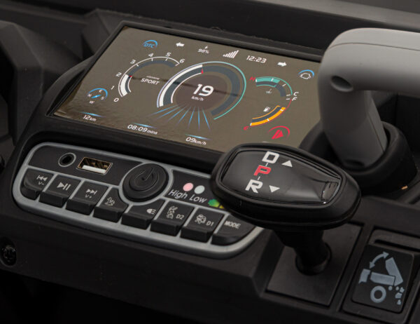 Auto na akumulator Pick-up Speed 900 4x4 - DVOSJED - crni - Slika 11