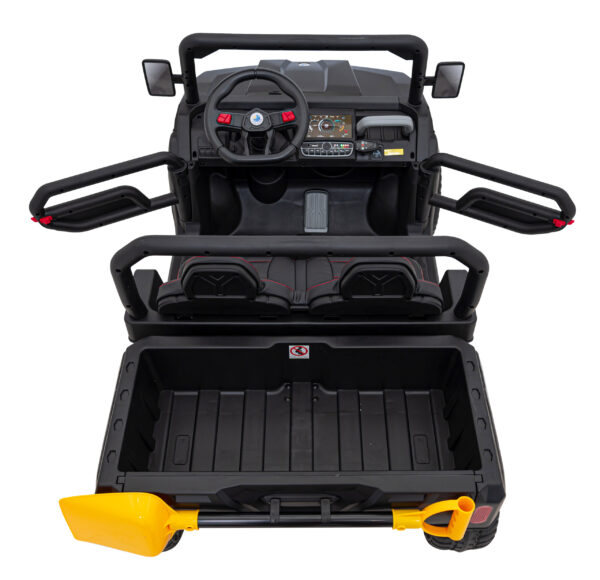 Auto na akumulator Pick-up Speed 900 4x4 - DVOSJED - crni - Slika 15