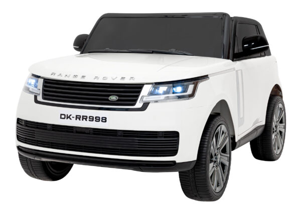 Licencirani auto na akumulator Range Rover SUV Lift - DVOSJED - bijeli - Image 3