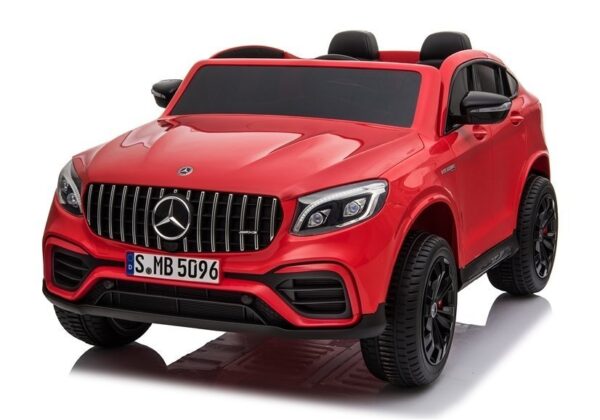 Licencirani auto na akumulator Mercedes GLC 63S QLS 4x4 - dvosjed - crveni - Image 3