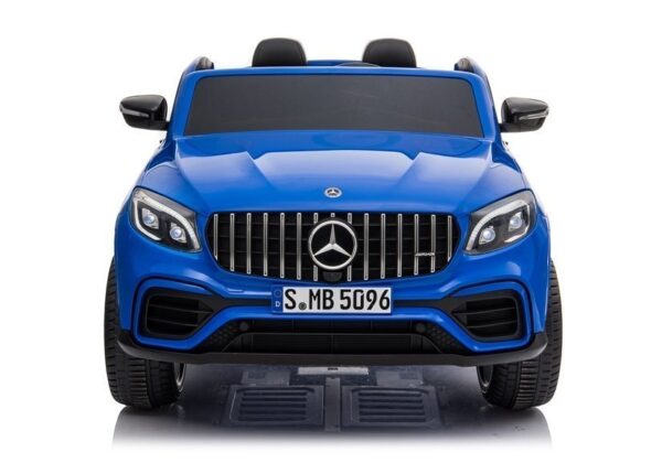 Licencirani auto na akumulator Mercedes GLC 63S QLS 4x4 - dvosjed - plavi/lakirani - Image 2