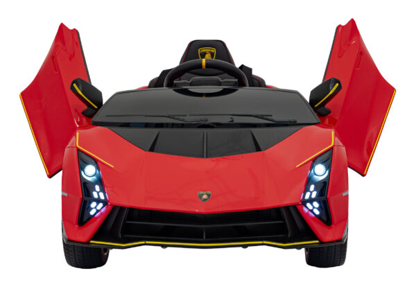 Licencirani auto na akumulator Lamborghini Invencible - crveni - Image 2