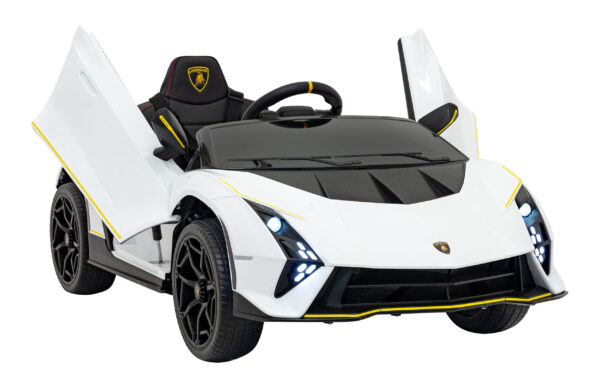 Licencirani auto na akumulator Lamborghini Invencible - bijeli - Image 11