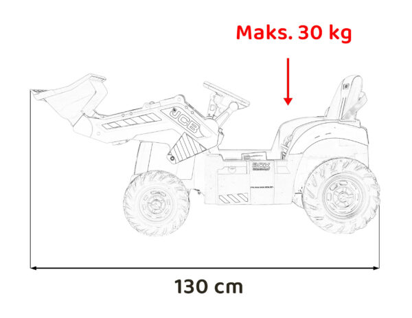 Bager na akumulator JCB EX - žuti - Image 55