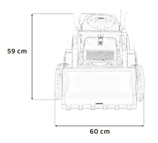 Bager na akumulator JCB EX - žuti - Image 56