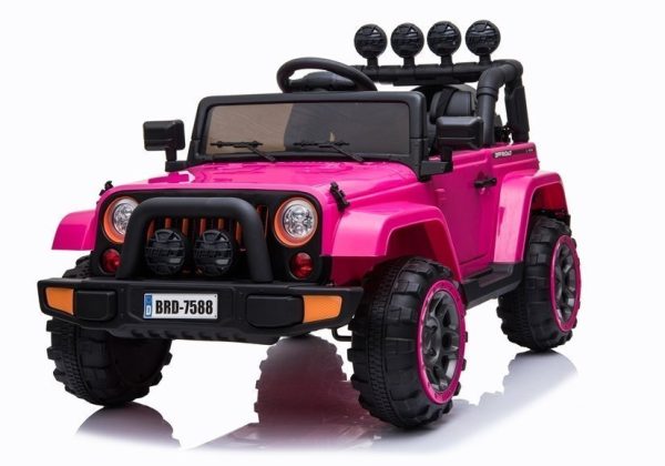 Auto na akumulator BRD-7588 4x4 - rozi - Slika 3
