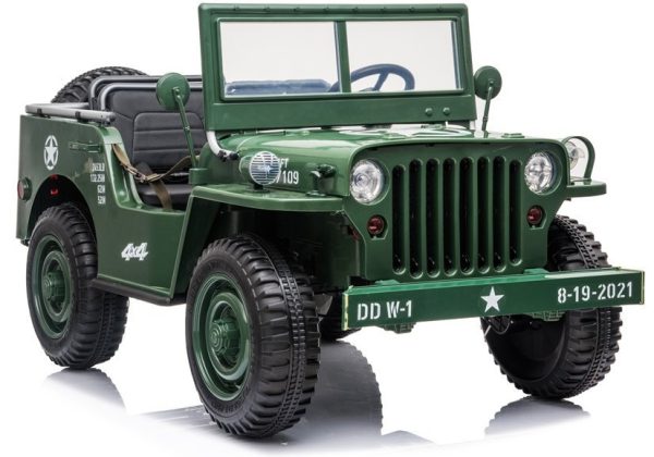 Auto na akumulator JH101 4x4 - zeleni