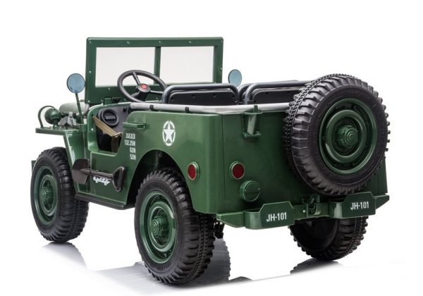 Auto na akumulator JH101 4x4 - zeleni - Slika 3