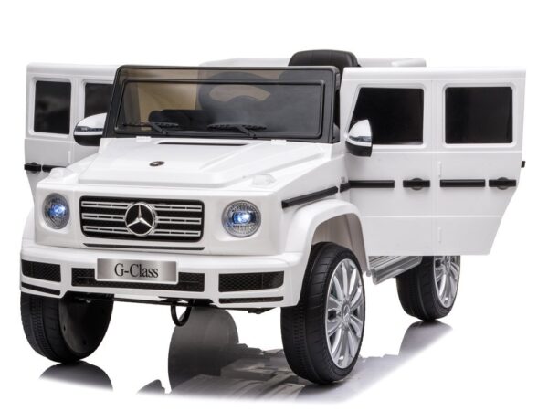 Licencirani auto na akumulator Mercedes G500 - bijeli - Image 7