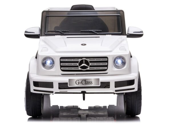 Licencirani auto na akumulator Mercedes G500 - bijeli - Image 2