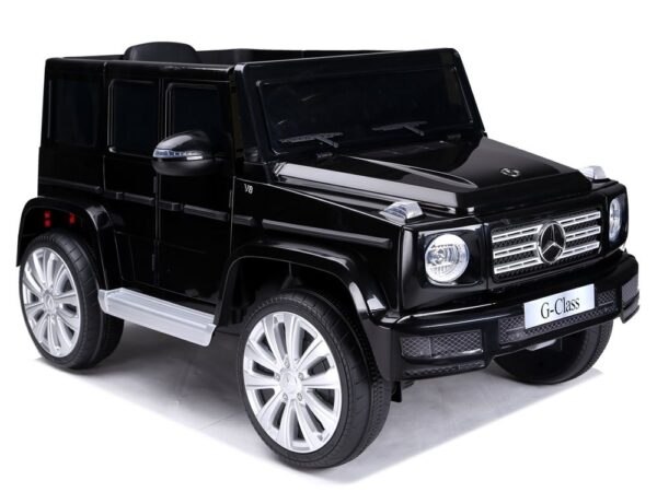 Licencirani auto na akumulator Mercedes G500 - crni - Image 4