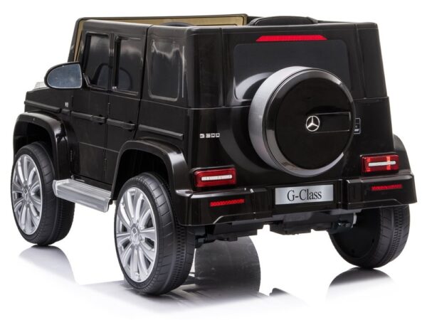 Licencirani auto na akumulator Mercedes G500 - crni - Image 3