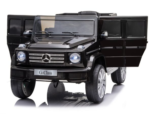 Licencirani auto na akumulator Mercedes G500 - crni - Image 5