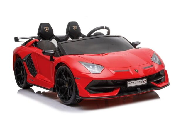 Licencirani auto na akumulator Lamborghini Aventador SX2028 - dvosjed - crveni