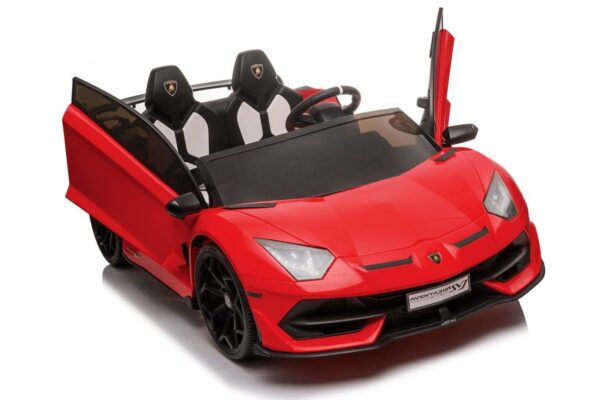 Licencirani auto na akumulator Lamborghini Aventador SX2028 - dvosjed - crveni - Image 10