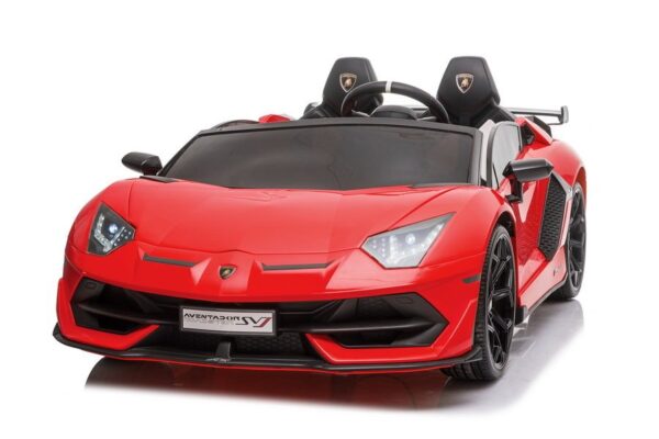 Licencirani auto na akumulator Lamborghini Aventador SX2028 - dvosjed - crveni - Image 3