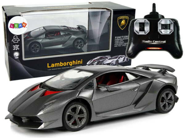 Auto na daljinsko upraljanje 1:24 Lamborghini - sivi