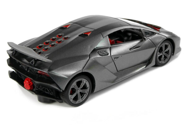 Auto na daljinsko upraljanje 1:24 Lamborghini - sivi - Image 3