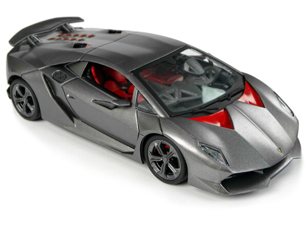 Auto na daljinsko upraljanje 1:24 Lamborghini - sivi - Image 4