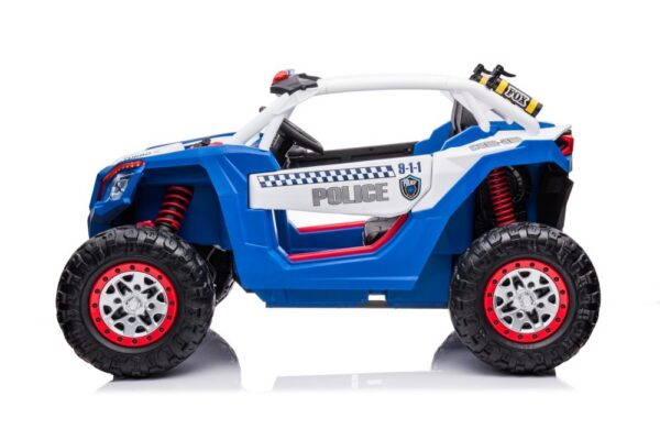 Buggy na akumulator XB-2118 Police 4×4 – dvosjed – plavi - Image 3