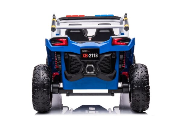 Buggy na akumulator XB-2118 Police 4×4 – dvosjed – plavi - Image 5