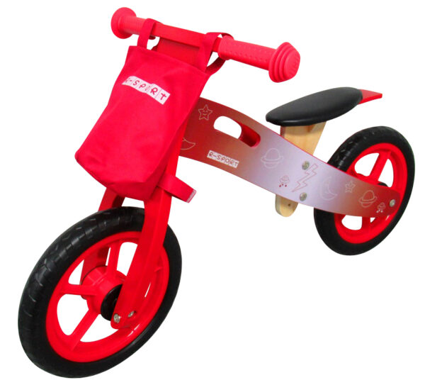 Bicikl bez pedala "Footer" - crveni