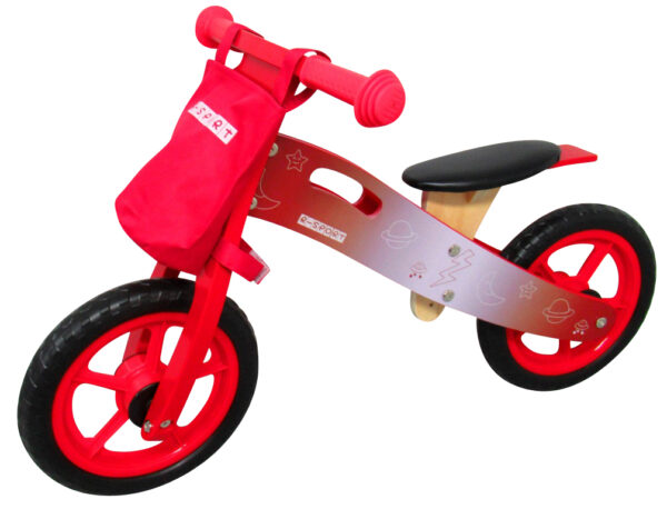 Bicikl bez pedala "Footer" - crveni - Slika 3