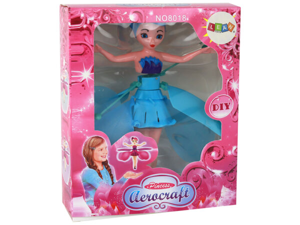 Hand Controlled Magic Blue Fairy Flying Doll - Image 4