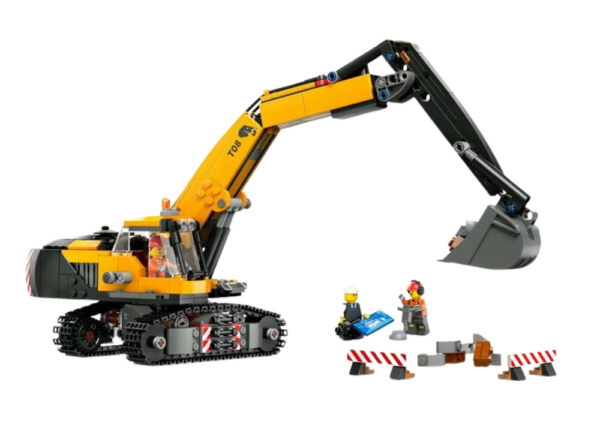 LEGO CITY Bricks Yellow Excavator 633 pcs. LG-60420 - Image 2