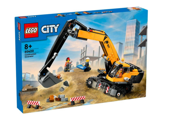 LEGO CITY Bricks Yellow Excavator 633 pcs. LG-60420 - Image 3