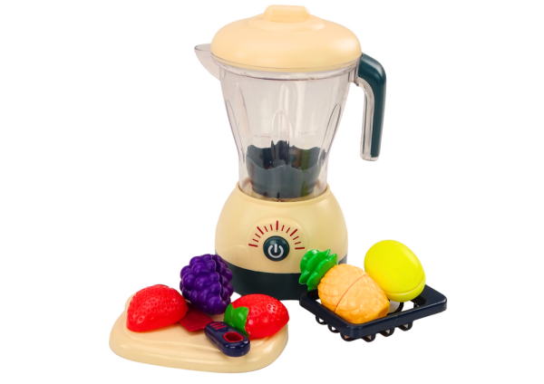 Dječji blender za igru sa voćem i posuđem - Smot - Slika 2