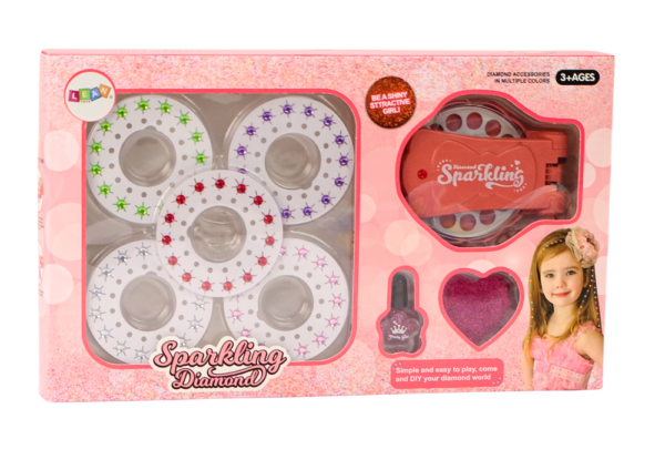 Diamond Glitter Hair Paste Machine Set - Image 5