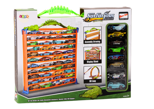 Car Track Parking 2in1 Garage Springs 360 Loop* Set - Image 5