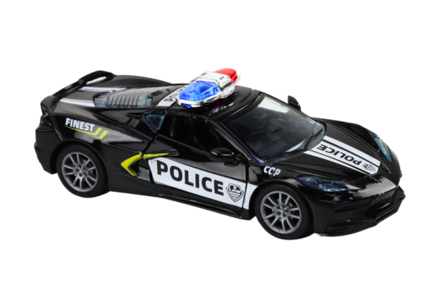 ﻿Car Police Car Police Car Metal 1:32 Drive Mix - Image 3