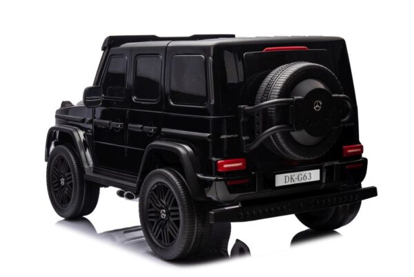 Licencirani auto na akumulator Mercedes G63 XXL 4x4 - dvosjed - crni - Image 5