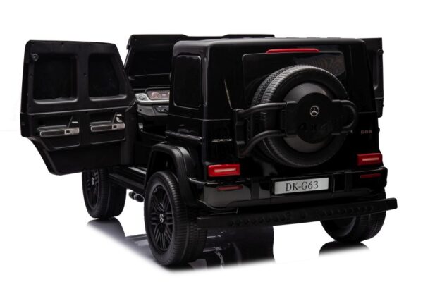 Licencirani auto na akumulator Mercedes G63 XXL 4x4 - dvosjed - crni - Image 9