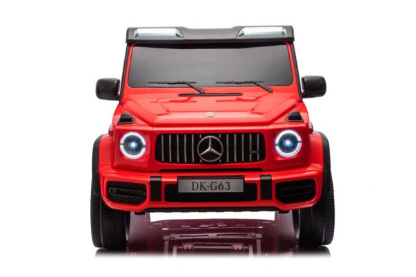 Licencirani auto na akumulator Mercedes G63 XXL 4x4 - dvosjed - crveni - Image 4