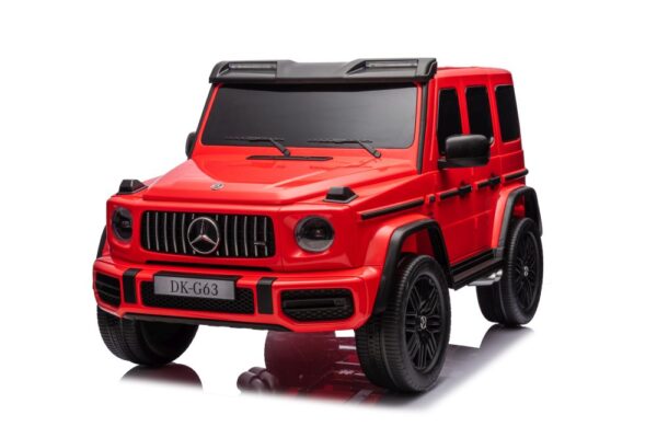 Licencirani auto na akumulator Mercedes G63 XXL 4x4 - dvosjed - crveni - Image 3