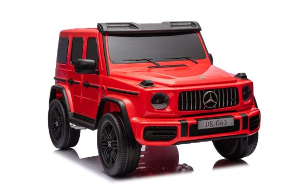 Licencirani auto na akumulator Mercedes G63 XXL 4x4 - dvosjed - crveni