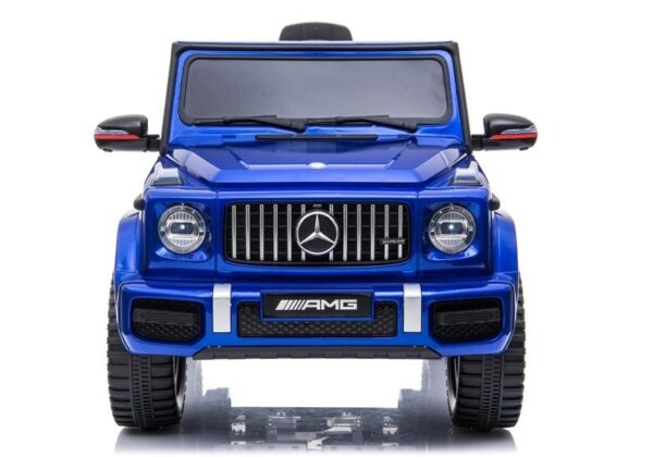 Licencirani auto na akumulator Mercedes G63 - plavi/lakirani - Image 4