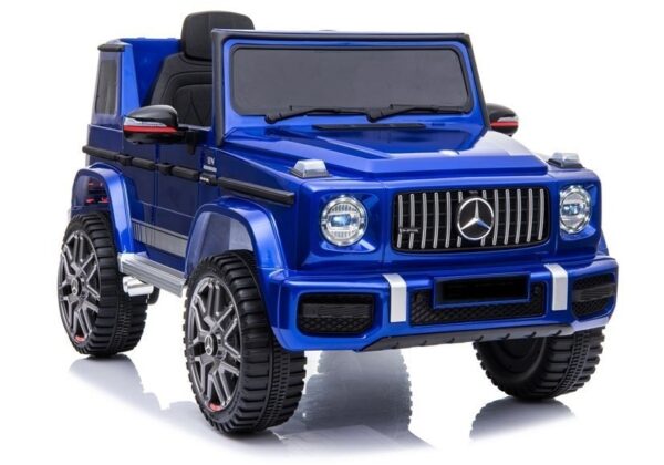 Licencirani auto na akumulator Mercedes G63 - plavi/lakirani