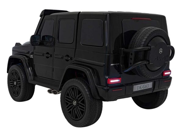 Licencirani auto na akumulator Mercedes Benz G63 AMG XXL 4x4 - dvosjed - crni - Image 3