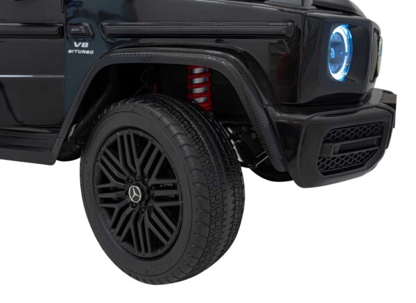 Licencirani auto na akumulator Mercedes Benz G63 AMG XXL 4x4 - dvosjed - crni - Image 20