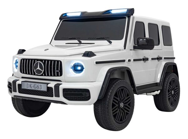 Licencirani auto na akumulator Mercedes Benz G63 AMG XXL 4x4 - dvosjed - bijeli - Image 3