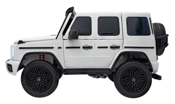 Licencirani auto na akumulator Mercedes Benz G63 AMG XXL 4x4 - dvosjed - bijeli - Image 4