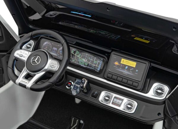 Licencirani auto na akumulator Mercedes Benz G63 AMG XXL 4x4 - dvosjed - bijeli - Image 8