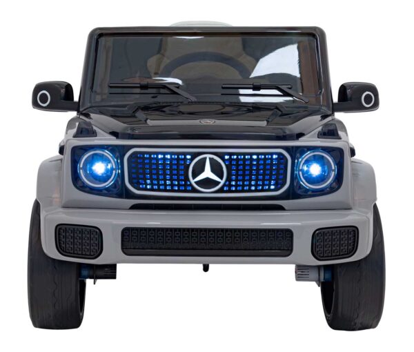 Licencirani auto na akumulator Mercedes Benz EQG 4x4 - srebrni - Image 3