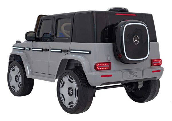 Licencirani auto na akumulator Mercedes Benz EQG 4x4 - srebrni - Image 6