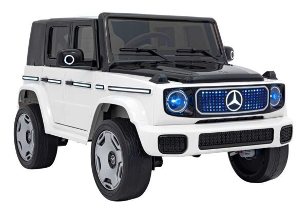 Licencirani auto na akumulator Mercedes Benz EQG 4x4 - bijeli - Image 3