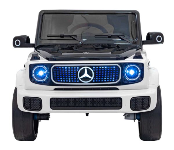 Licencirani auto na akumulator Mercedes Benz EQG 4x4 - bijeli - Image 4